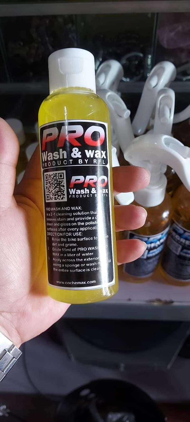 Rfl pro wash and wax