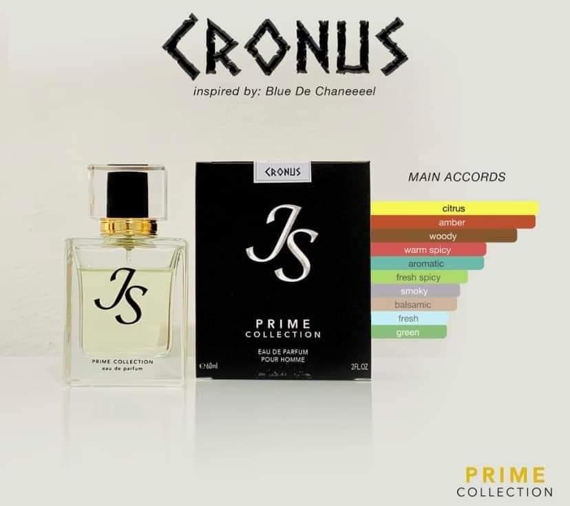 "CRUNOS" For Men PRIME SCENT inspired by Blue De Chanel