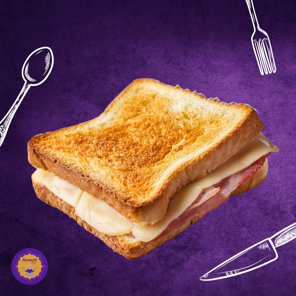 Cheesy Ham Sandwich