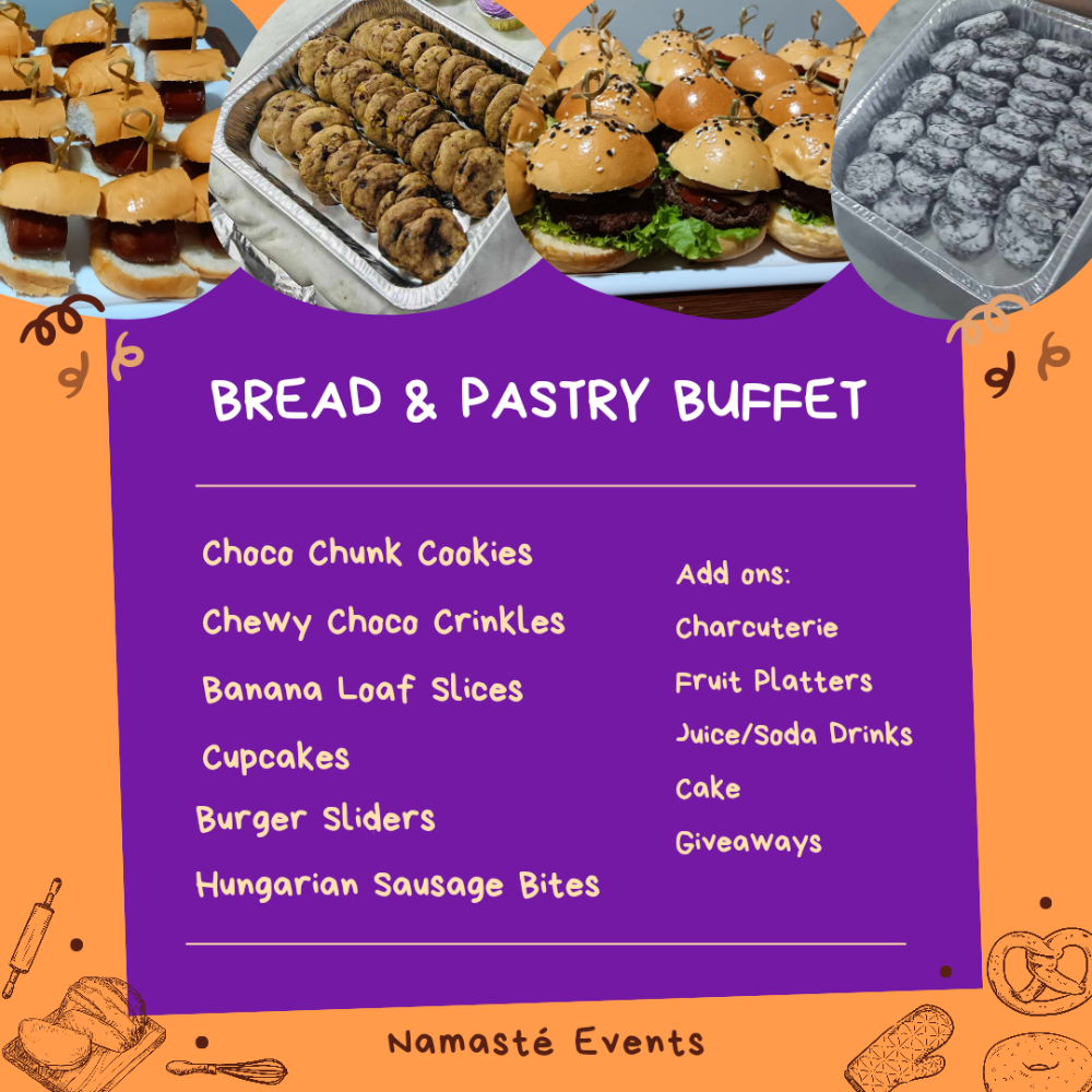Bread and Pastry Buffet (50 pax)