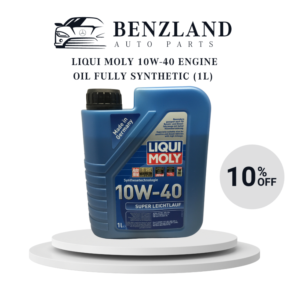 Liqui Moly 10W-40 Engine Oil Fully Synthetic 1L