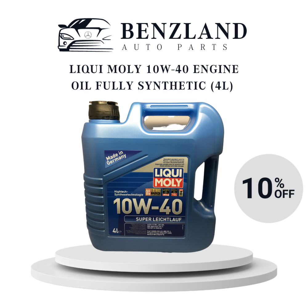 Liqui Moly 10W-40 Engine Oil Fully Synthetic 4L