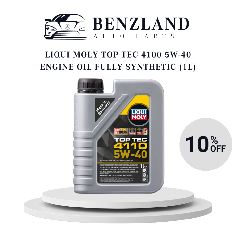 Liqui Moly 4100 5W-40 Engine Oil Fully Synthetic 1L