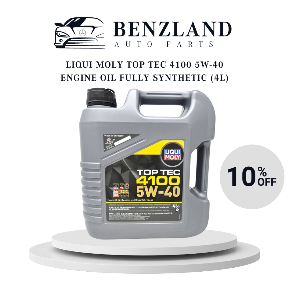 Liqui Moly 4100 5W-40 Engine Oil Fully Synthetic 4L