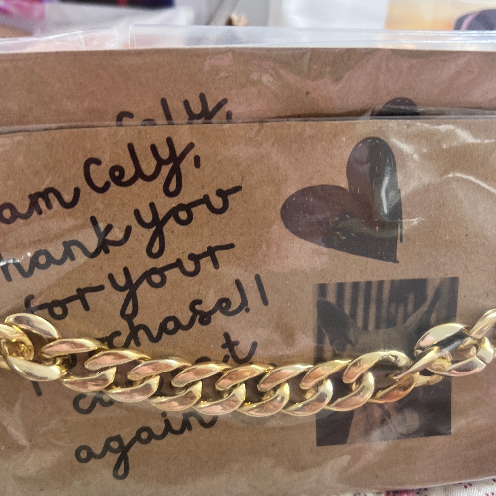 Dog collar gold