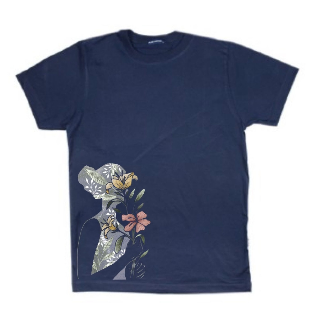 Navy Round Neck T-Shirt