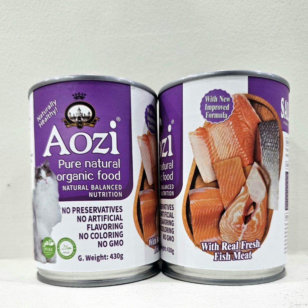 Aozi Salmon Wet Cat Food 430g