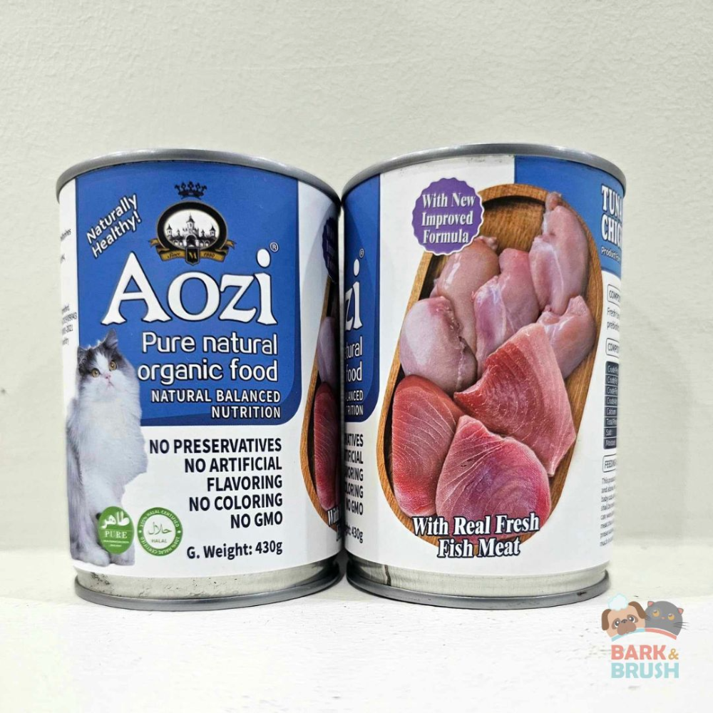 Aozi Tuna and Chicken Wet Cat Food 430g