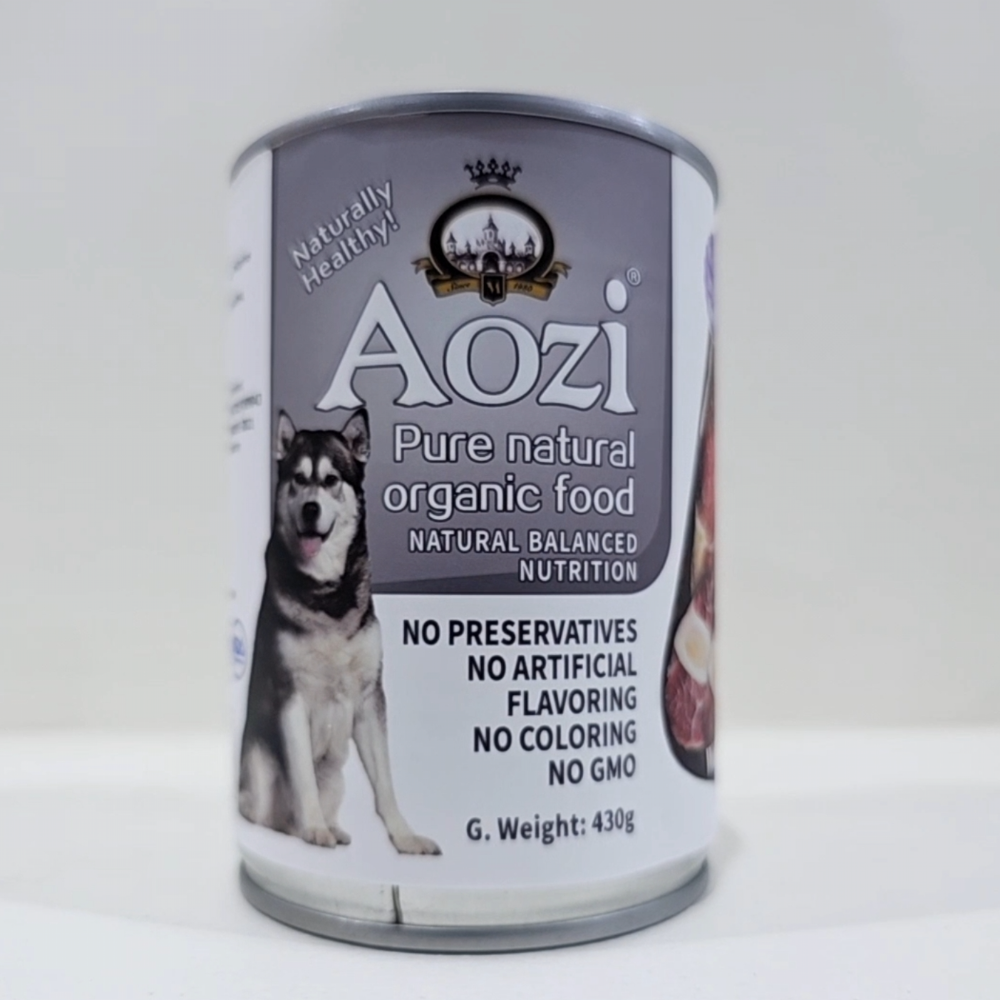 Aozi Beef Wet Dog Food 430g