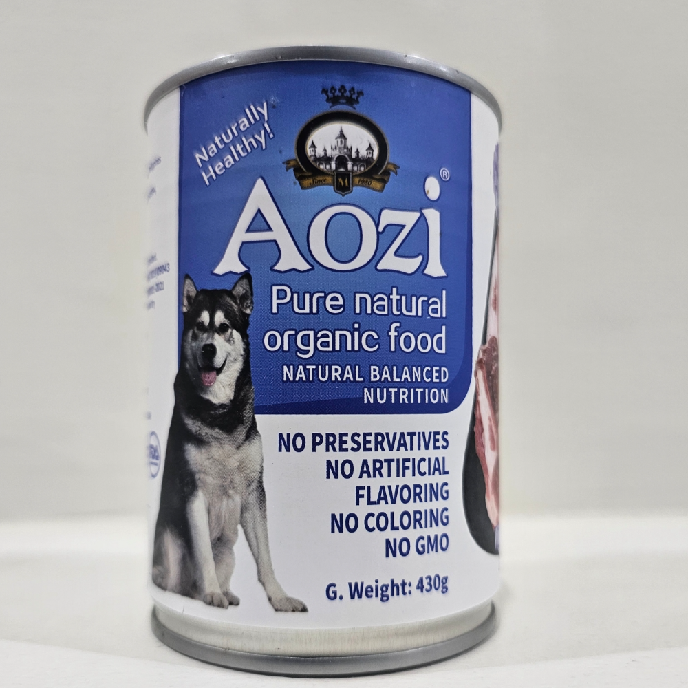 Aozi Lamb Wet Dog Food 430g