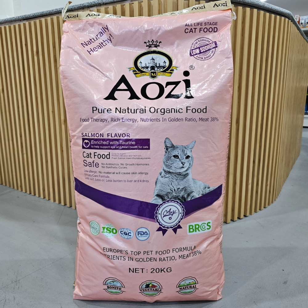 Aozi Adult Pink Dry Cat Food