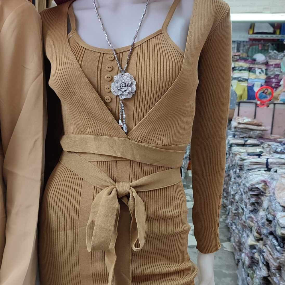 Dress Knitted with blazer