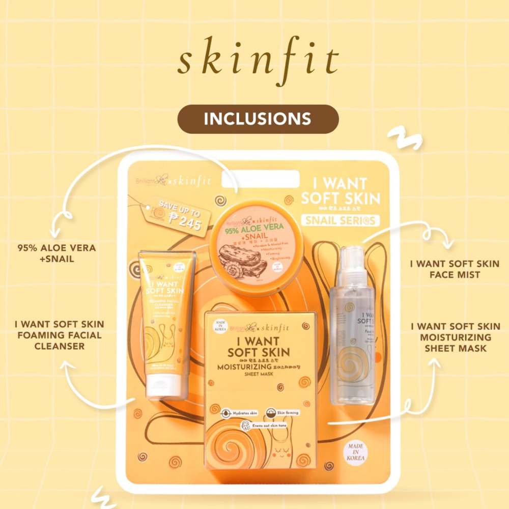 Brilliant Skin I Want Soft Skin Snail Series