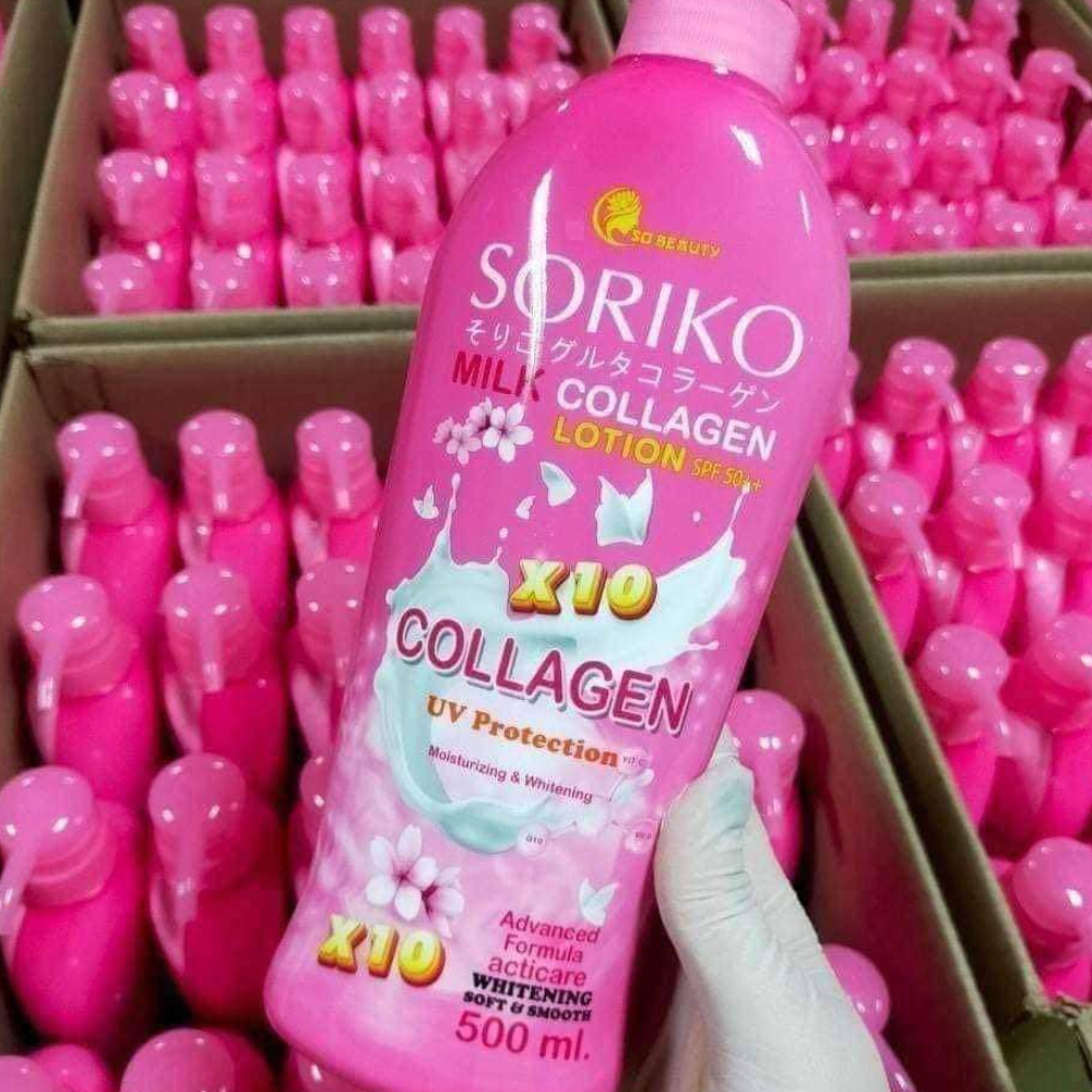 SORIKO MILK COLLAGEN LOTION SPF50