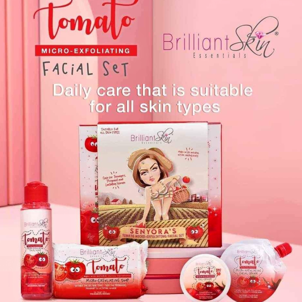 BRILLIANT TOMATO FACIAL SET