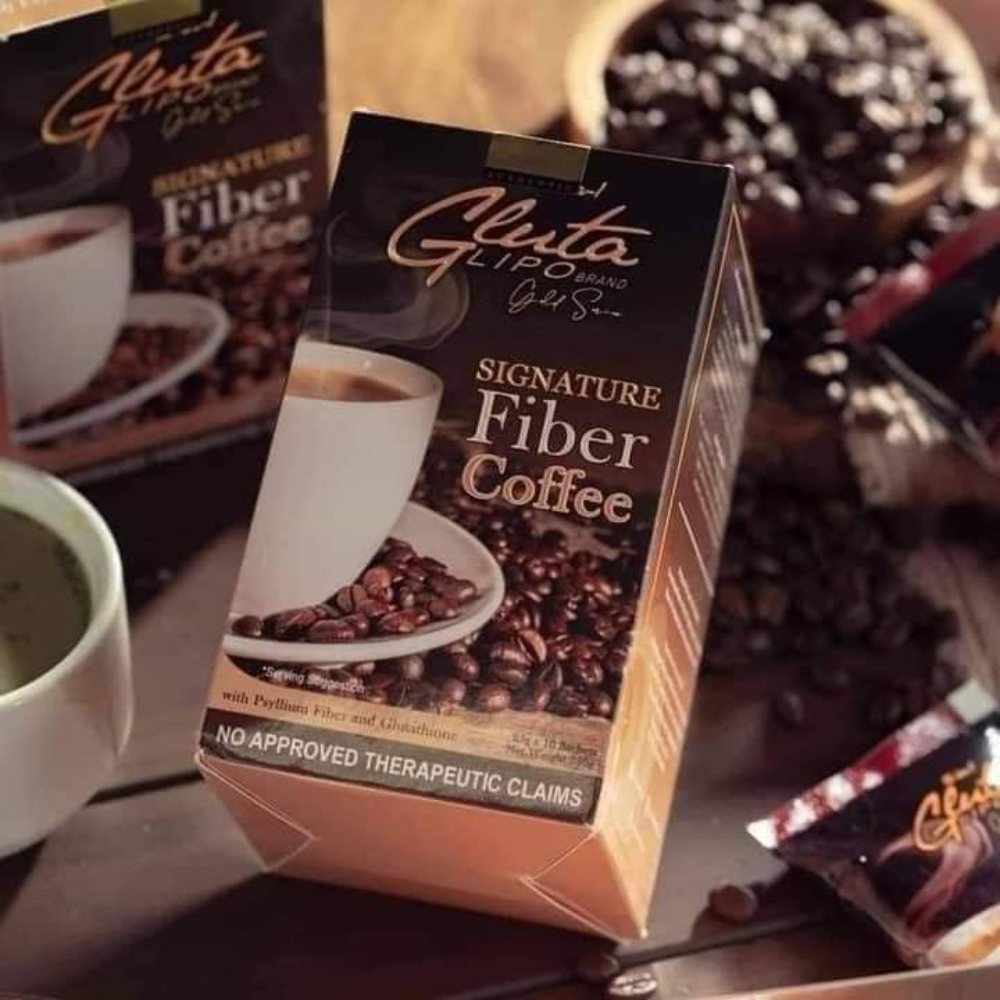 GLUTA LIPO GOLD SERIES FIBER COFEE