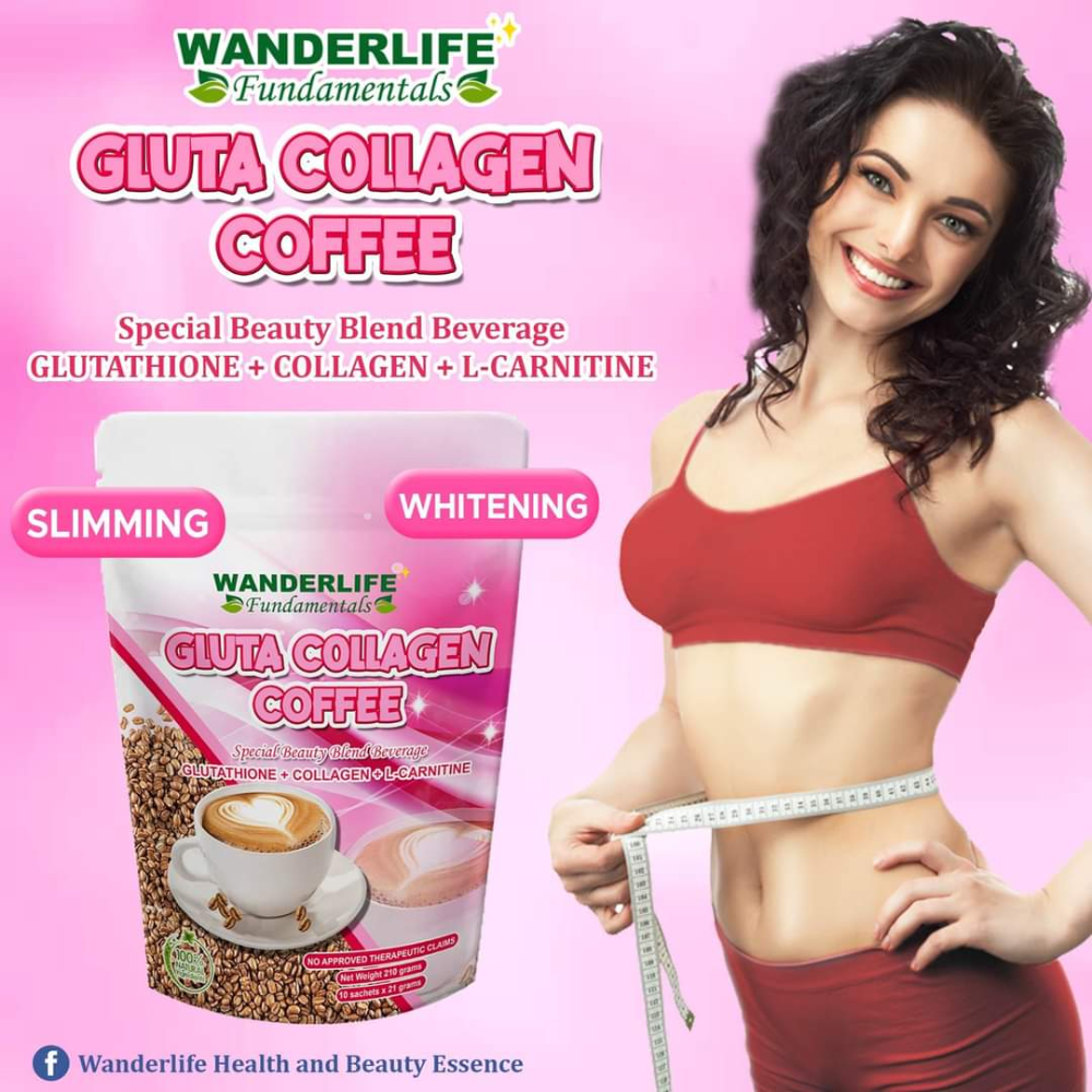 Wanderlife GLUTA COLLAGEN COFEE🌸 ALL NATURAL