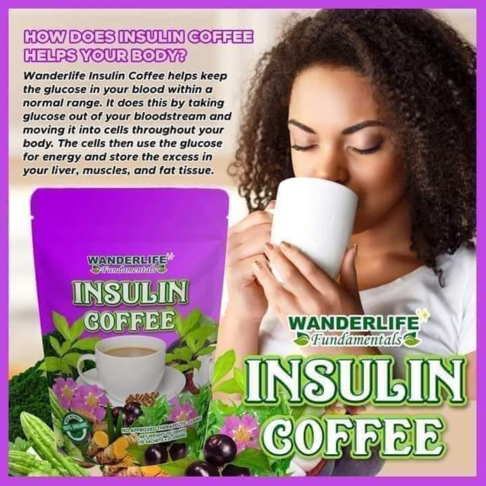 WANDERLIFE INSULIN COFEE🌸 100% natural