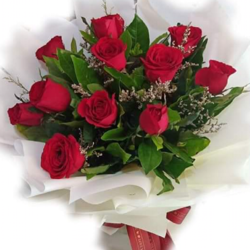 roses round bouquet