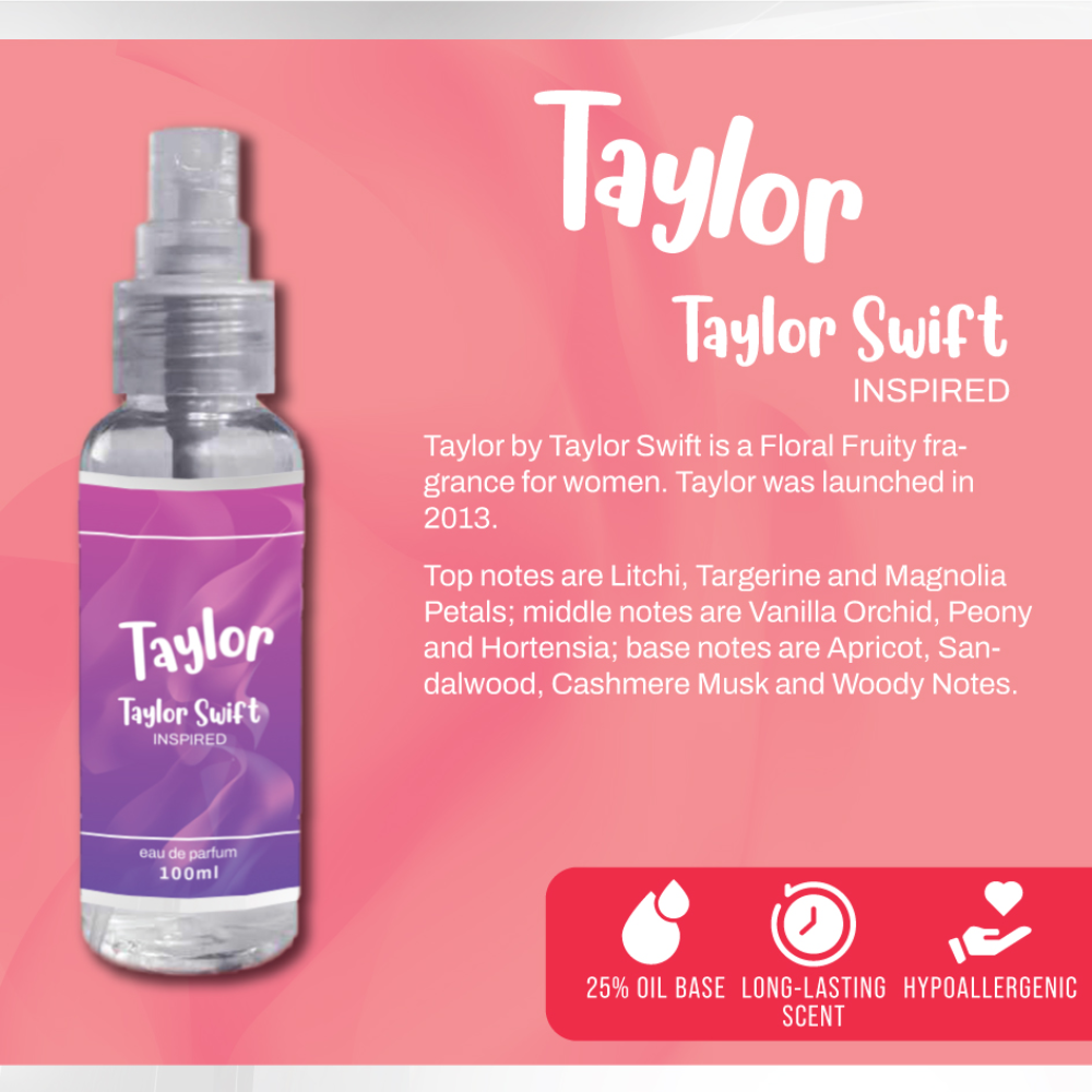 130ML TAYLOR, TAYLOR SWIFT INSPIRED EAU DE PARFUM