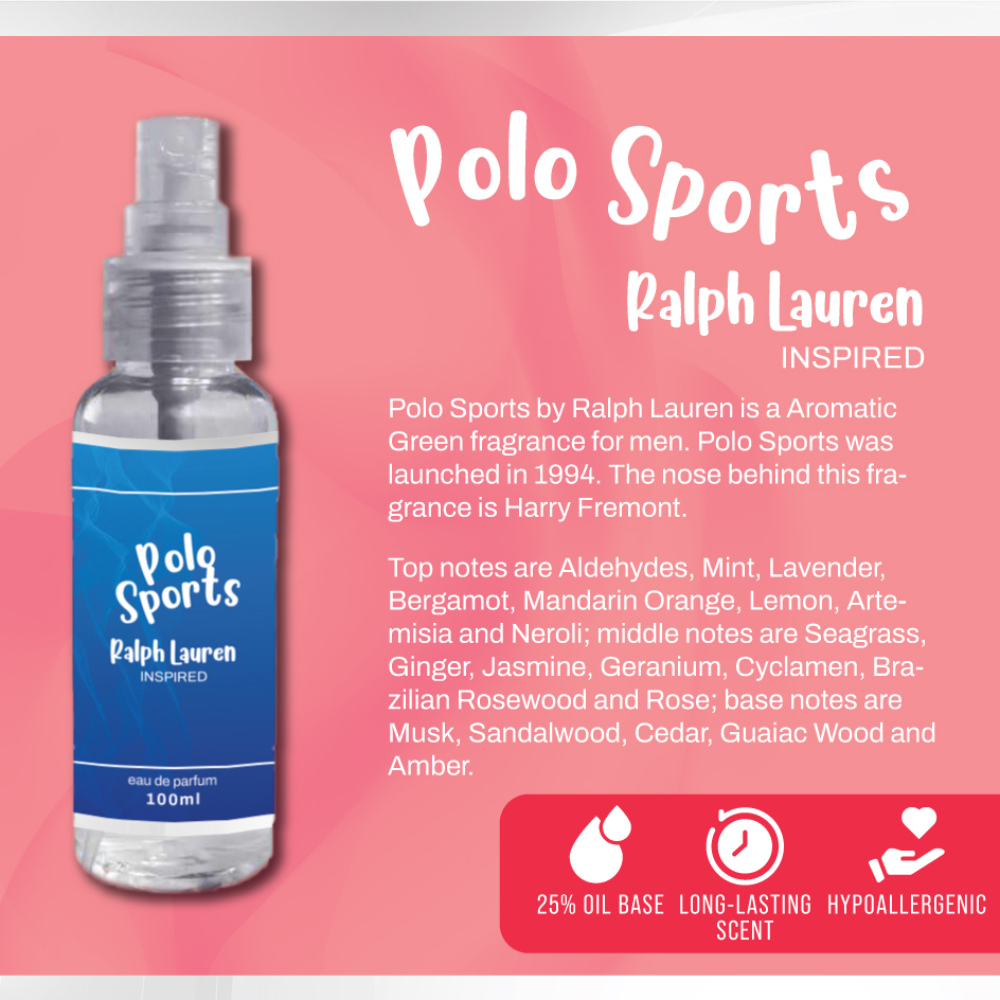 POLO SPORTS, RALPH LAUREN INSPIRED, EAU DE PARFUM