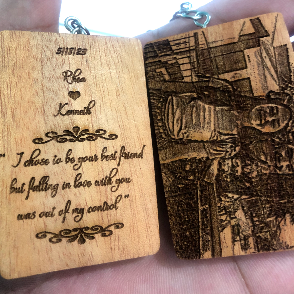 Customized Wood Keychains