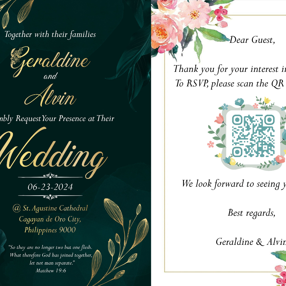 Wedding Invitation Card and Templates