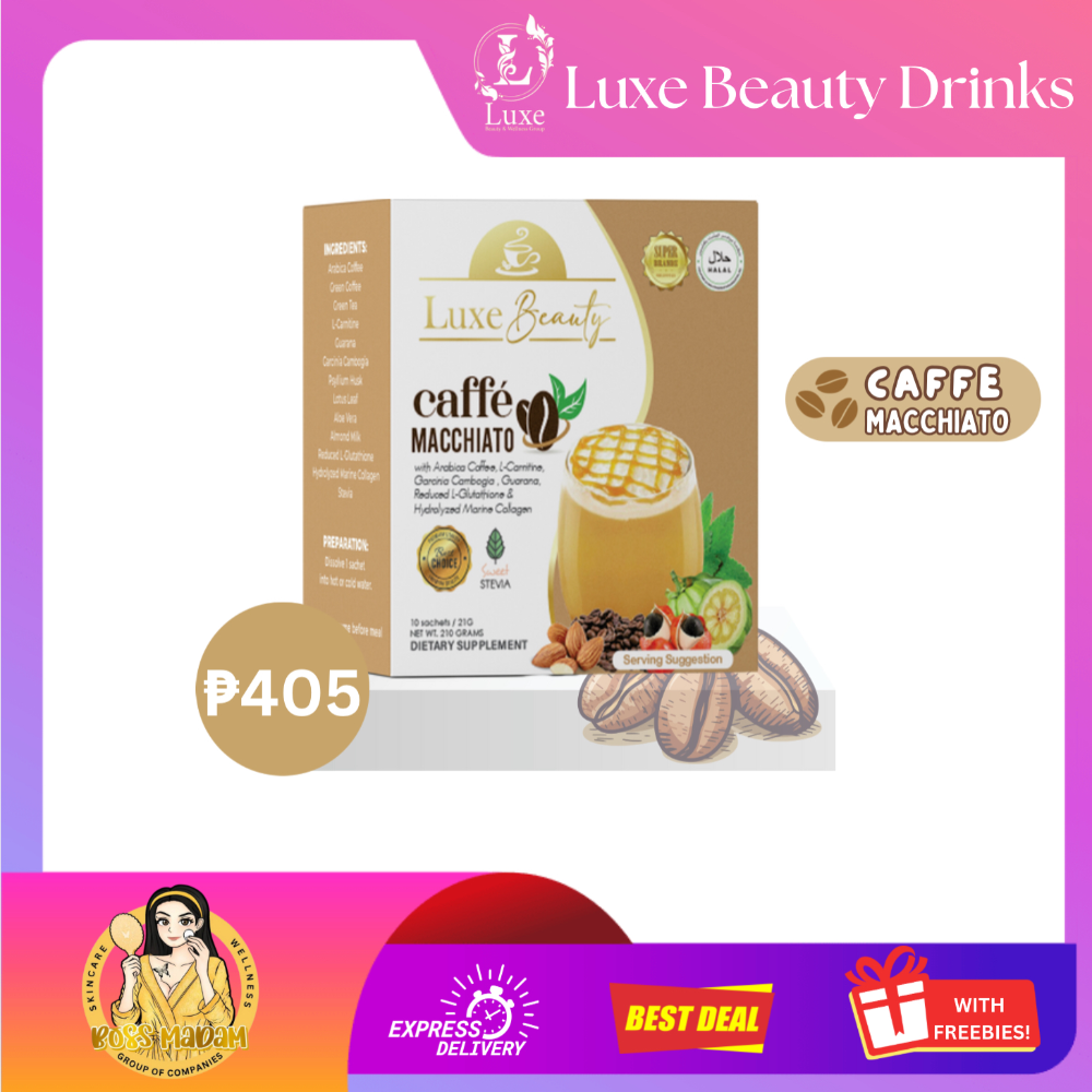 Luxe Beauty Macchiato Caffe 10 Sachet