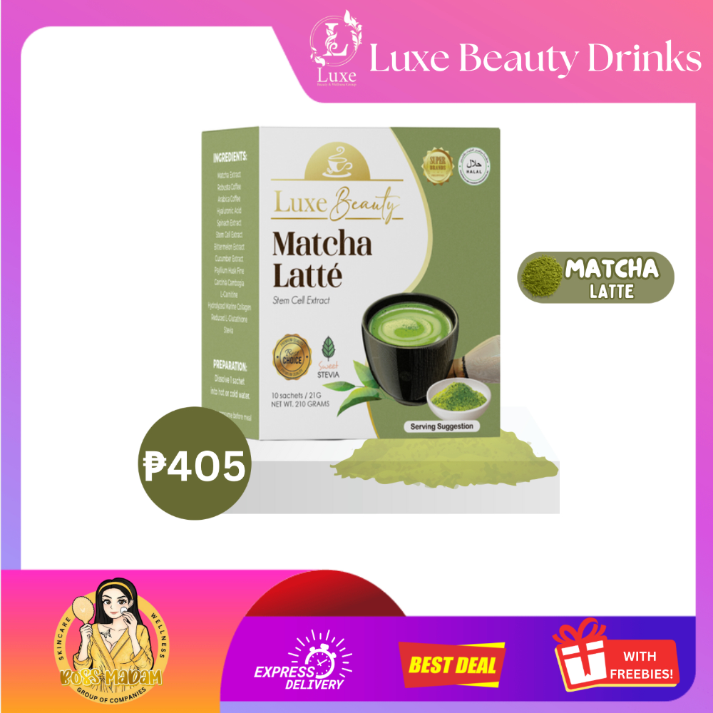 Luxe Beauty Matcha Latte 10 Sachet