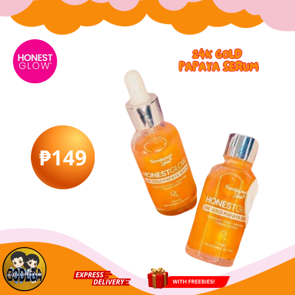 Honest Glow 24K Gold Papaya Serum