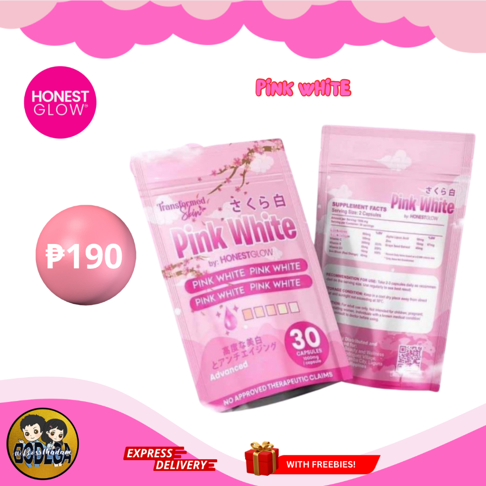 Honest Glow Skin Pink White Capsule