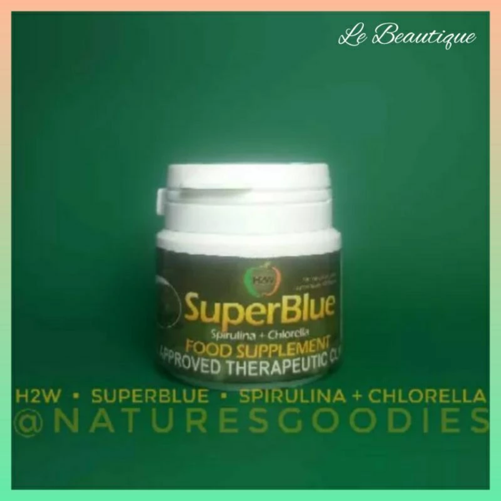 SuperBlue | Spirulina + Chlorella | CF | Health2Wellness