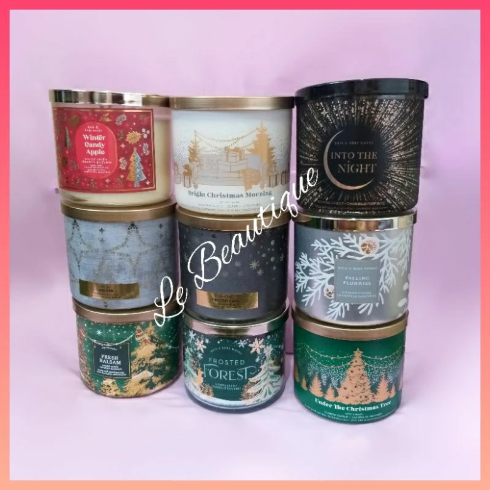 3-Wick Candles | Christmas Scents | Bath & Body Works