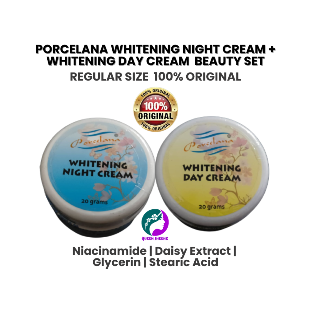 Porcelana SET Whitening Night Cream + Day Cream ORIGINAL