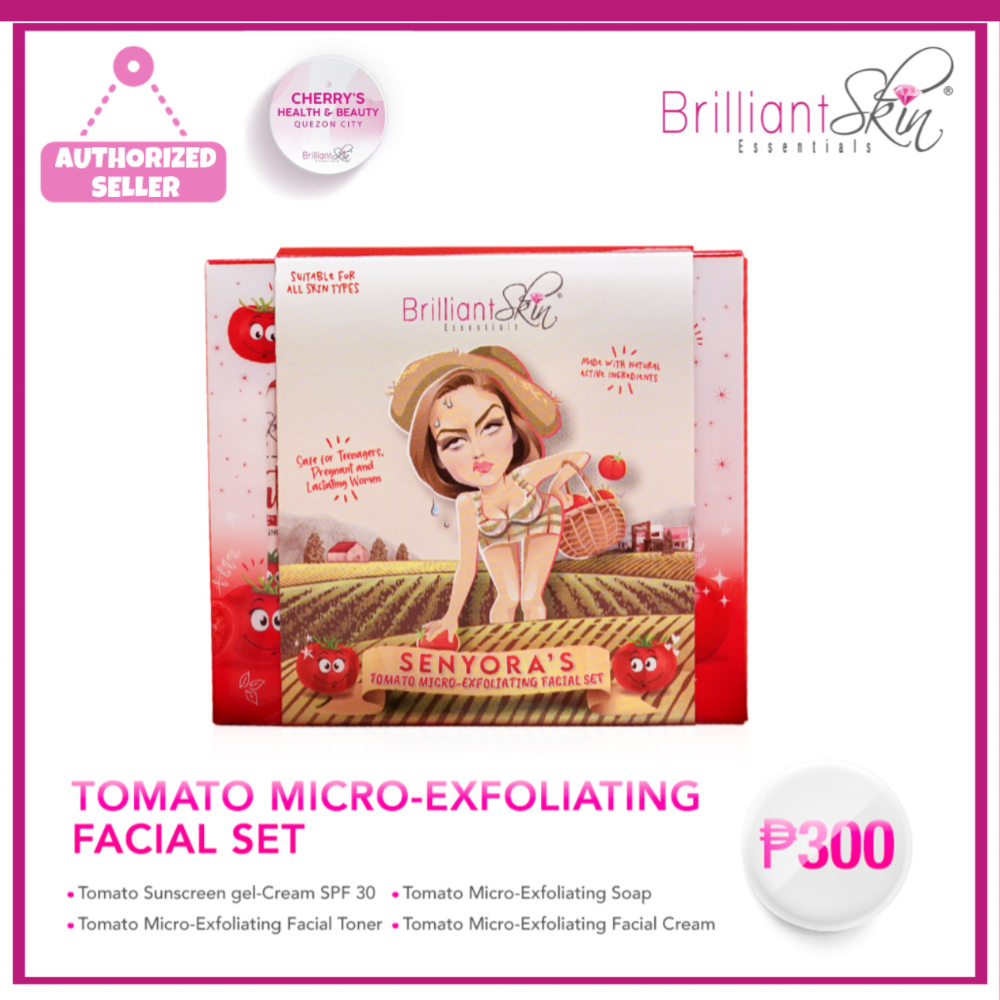 Brilliant Skin Tomato Micro-Exfoliating Facial Set