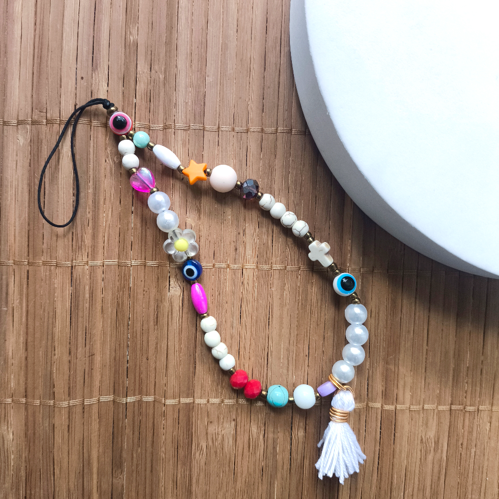 Boho Evil Eye Phone Lanyard