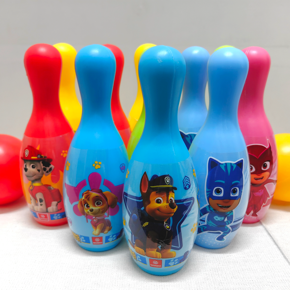 Paw Patrol/PJ Masks Bowling Set