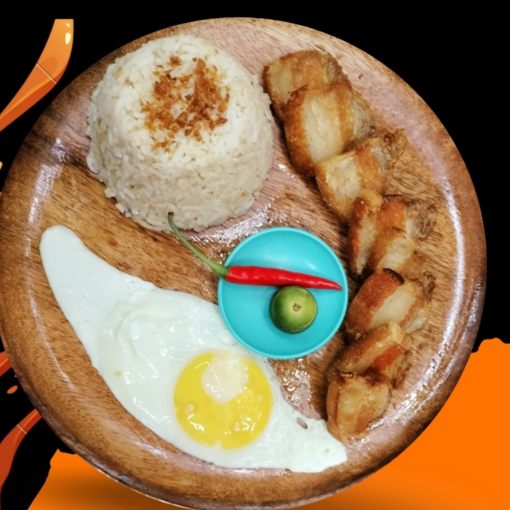 PORK LECHONSILOG