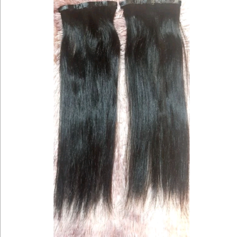 Clip on hair extension 14 inches