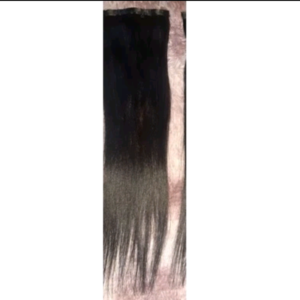Clip on hair extension 16 inches