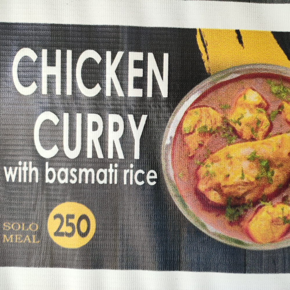 Chicken curry with basmati rice