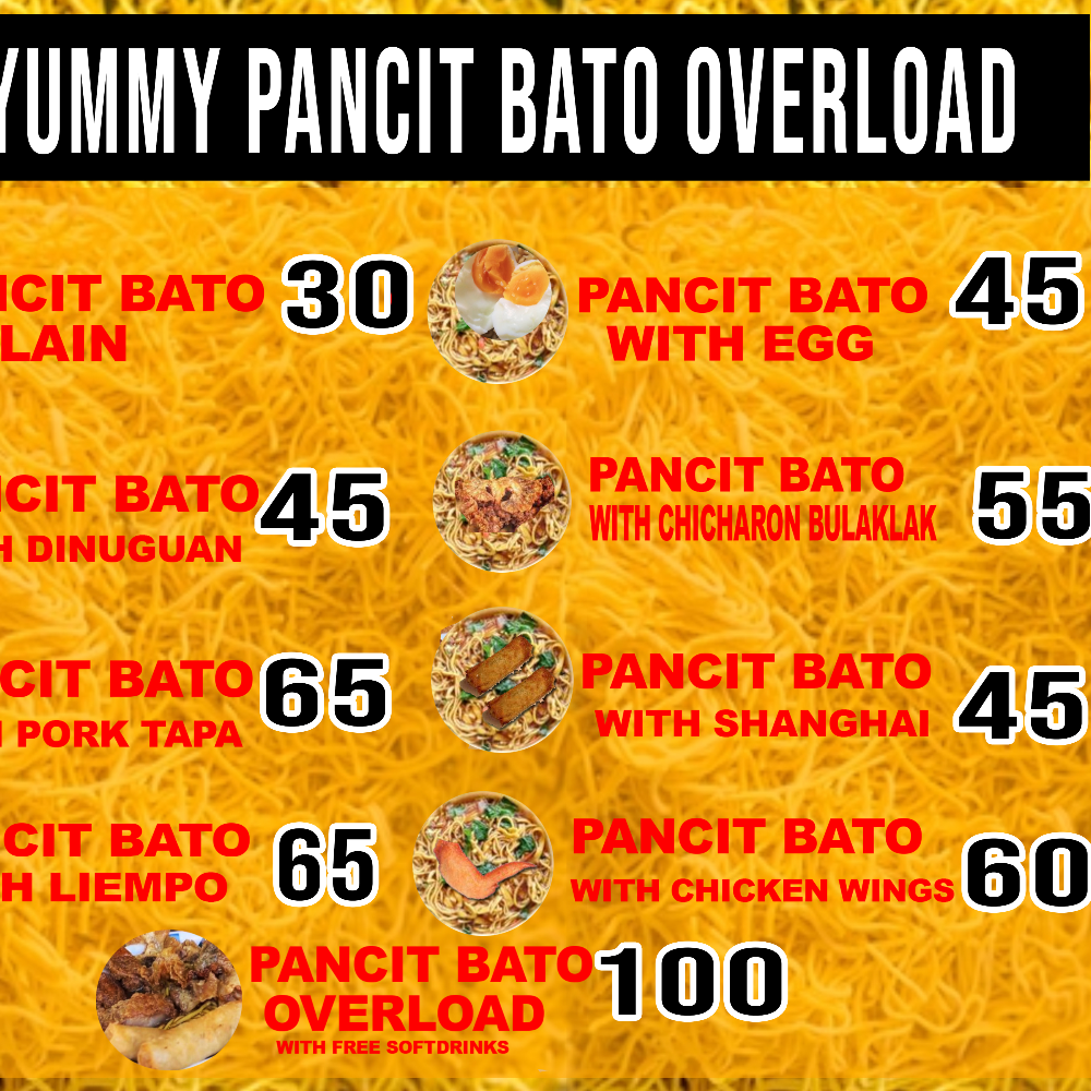 Pancit Bato Meals