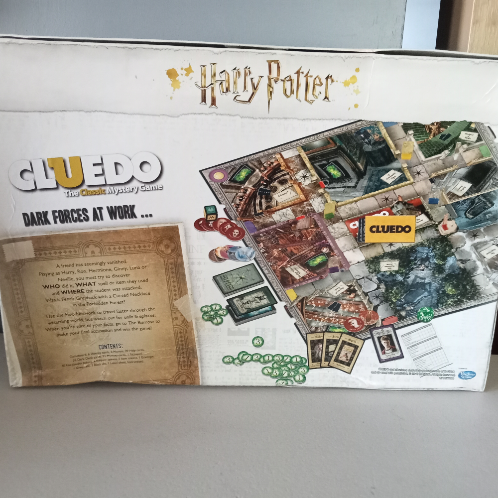 Cluedo Harry Potter and wind in the willows