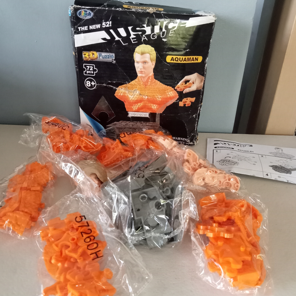 Aquaman 3d puzzle