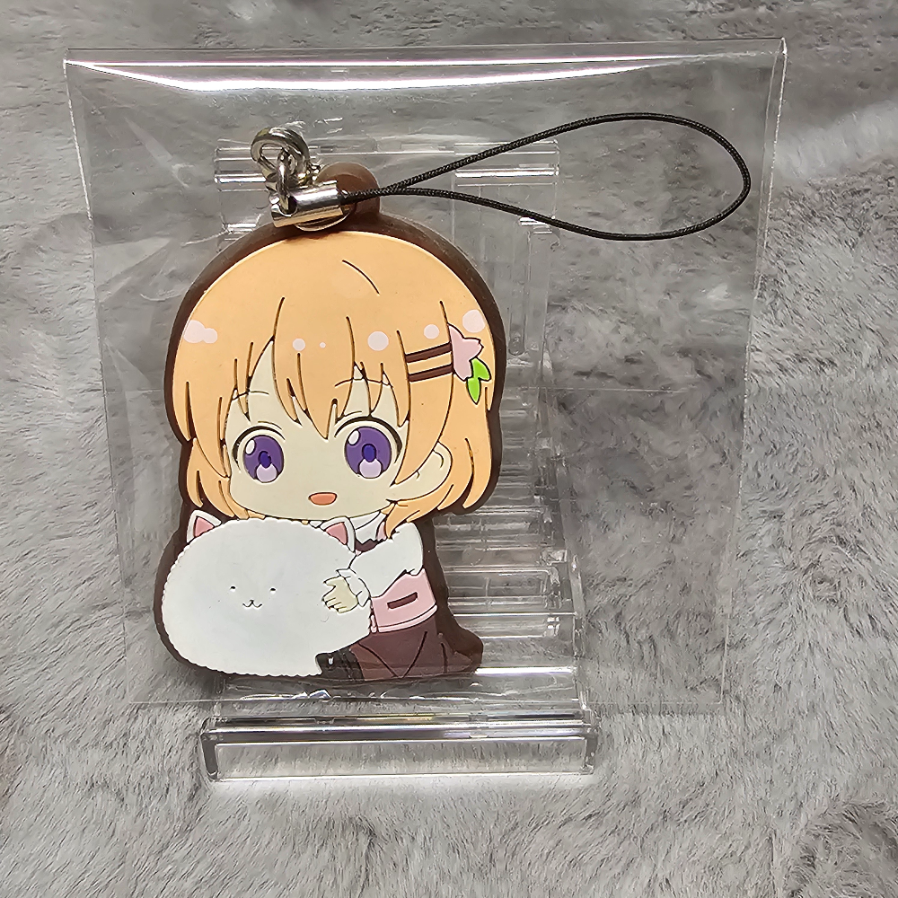Official Is the Order a Rabbit? - Rubberstrap Keychain