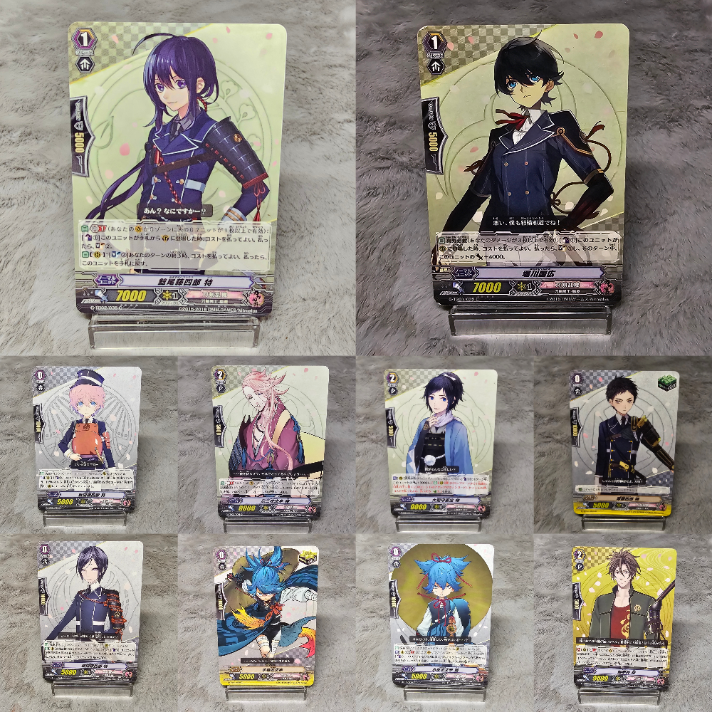 Official Touken Ranbu 10's  Vanguard Collectible Cards