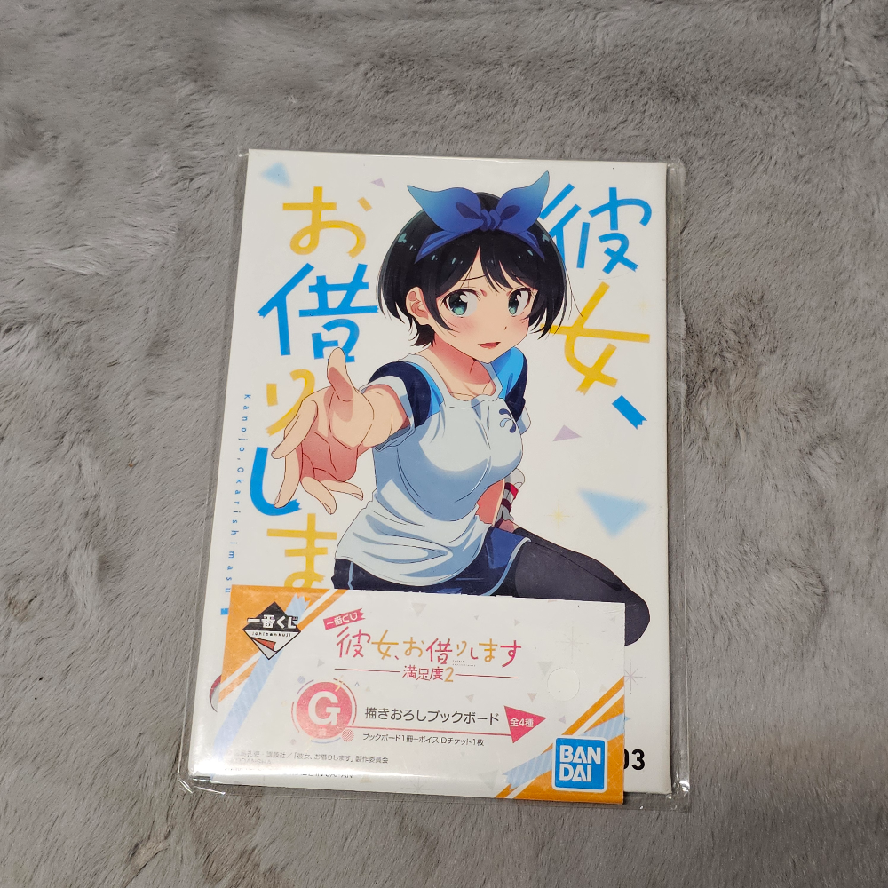 Rent a Girlfriend Shikishi Display Boards Official