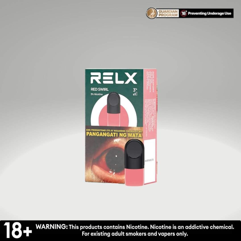 Relx Pod Pro Red Swirl 1pc