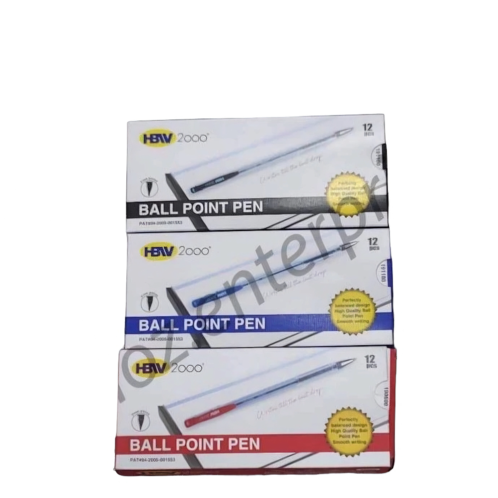 12 pcs HBW 2000 Ballpen
