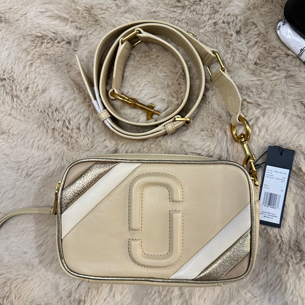 MARC JACOBS The Moto Shot Shoulder CURDS WHEY MULTI